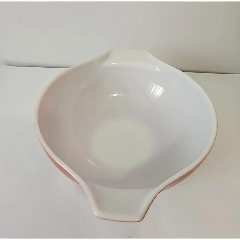 Vintage Pyrex 444 Autumn Harvest Wheat Cinderella Mixing Bowl 4 Quart